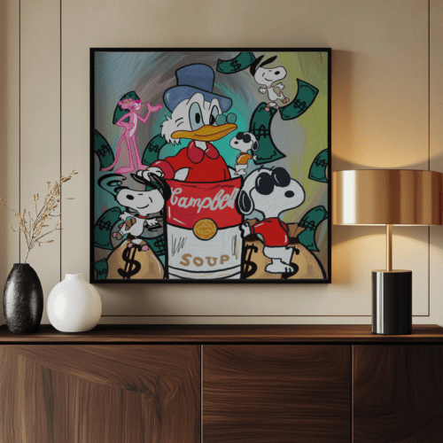 Pato Lata 50x50cm
