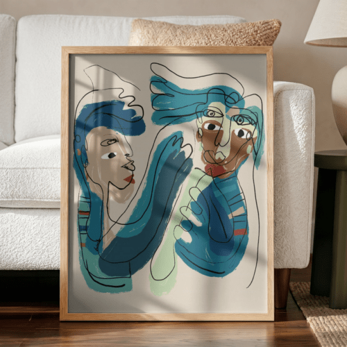 Para - 40X50CM medida total - Reproducción Gráfica