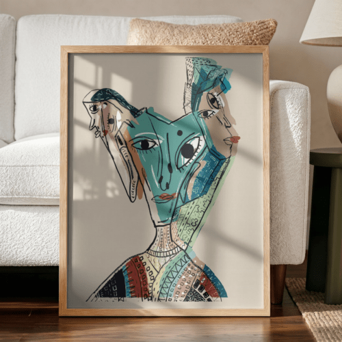 Ahí no es- 40X540cm medida total - Reproducción Gráfica