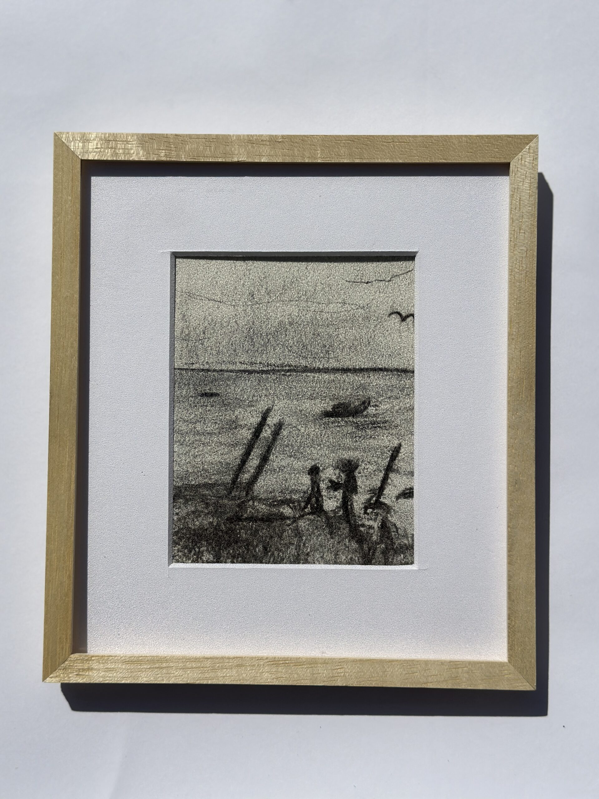 Pesca – Grafito 13 x 10.5cm- MEDIDA TOTAL