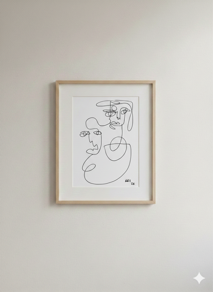 Dualidad – Acrílico 42X30 MEDIDA TOTAL