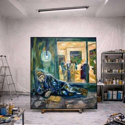 El artista olvidado -  190x160cm