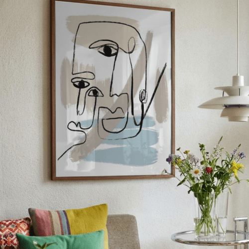 LIN 1 - 40X50cm &middot;  L&aacute;mina est&aacute; impresa en papel