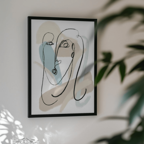 LIN 2 - 40X50cm &middot;  L&aacute;mina est&aacute; impresa en papel