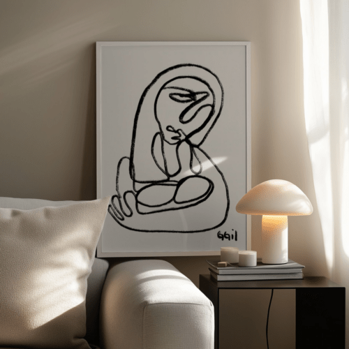 LIN ART 01 - 40X50cm · Lámina está impresa en papel