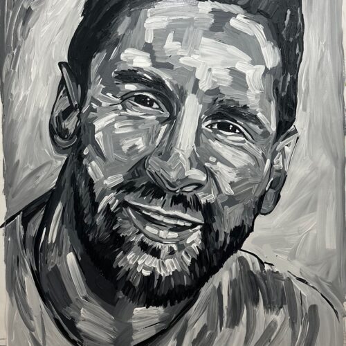 Lionel Messi - 162x140cm