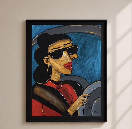 Rumbo firme - 30x20CM- Óleo sobre papel
