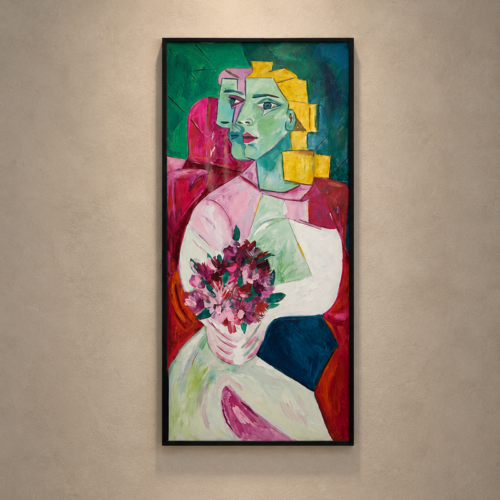 ESPEJOS DEL ALMA - 150x70CM- Óleo sobre lienzo